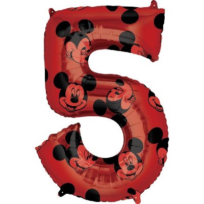 balon folie cifra 5 Mickey Mouse Forever